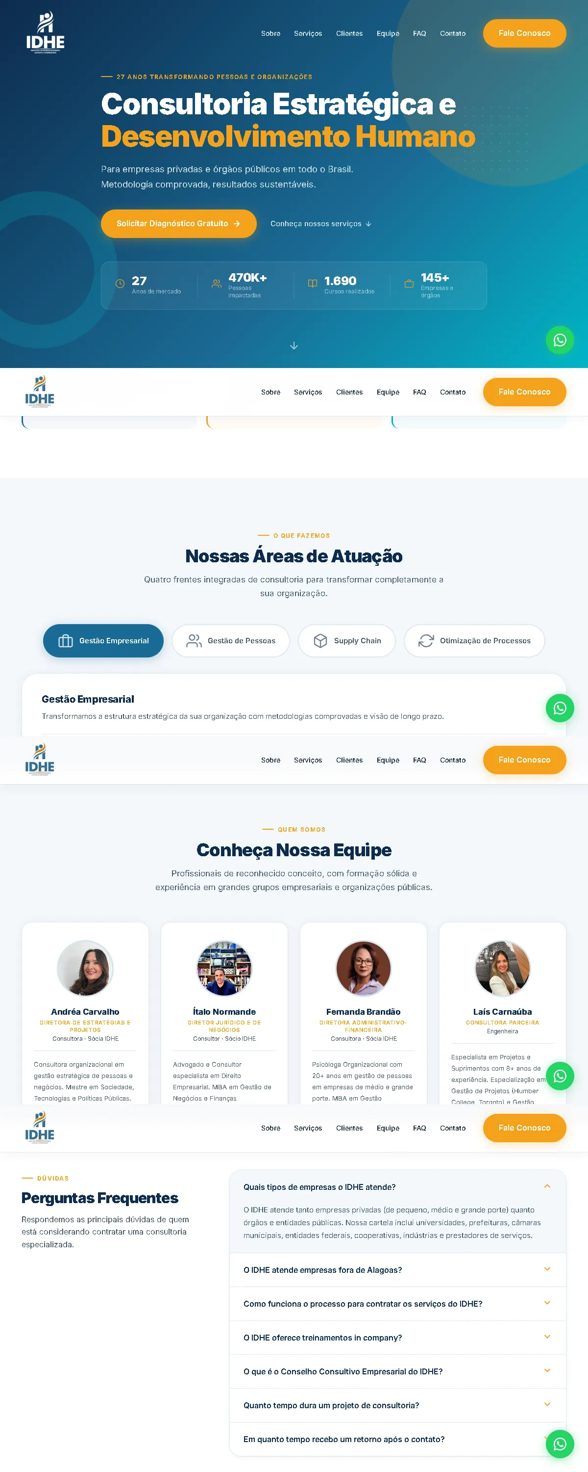 Instituto IDHE — Consultoria empresarial